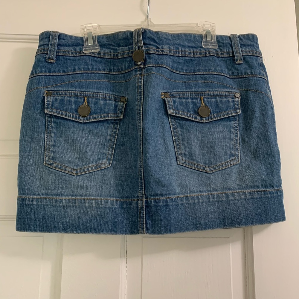 Y2K Denim Miniskirt